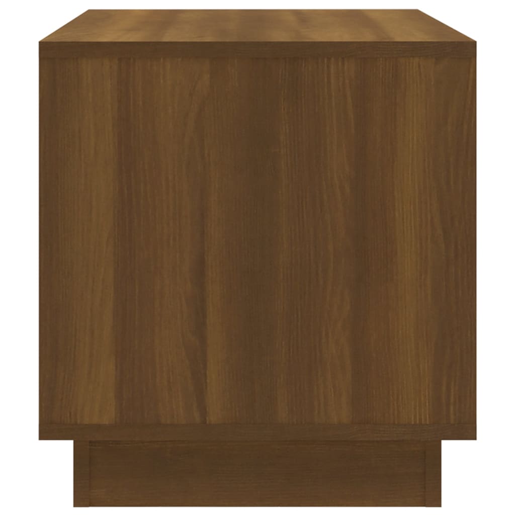 Meuble TV Chêne marron 70x41x44 cm Bois d'ingénierie - XIOS