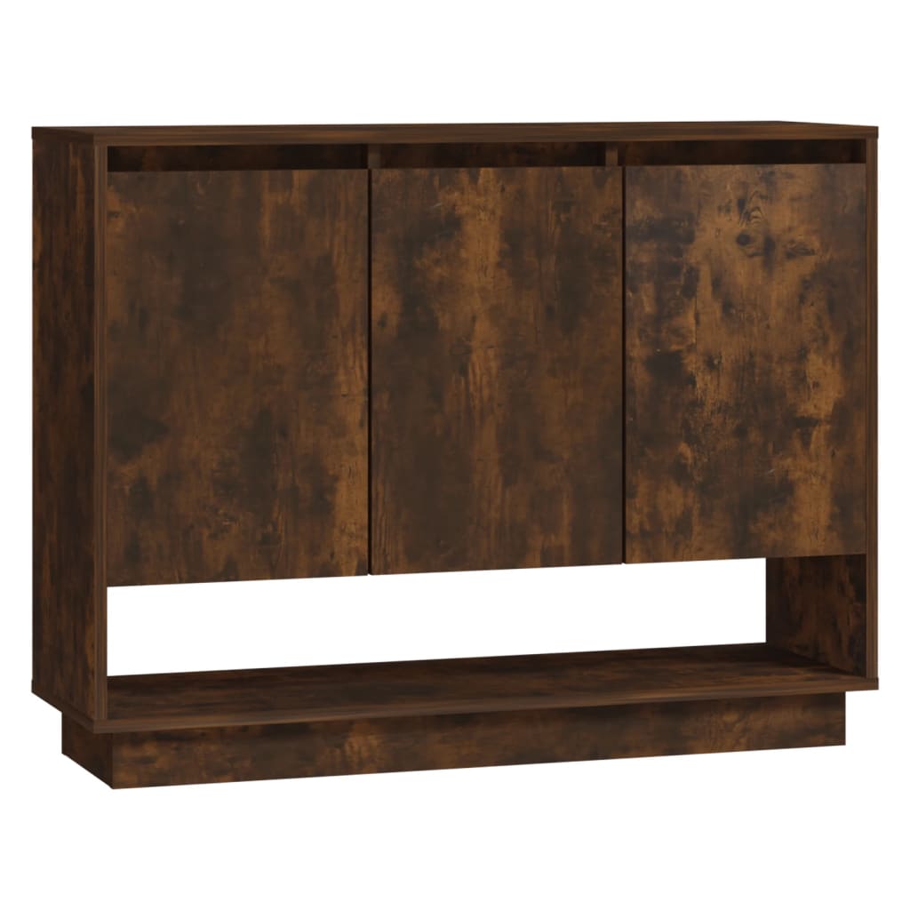 Buffet Chêne fumé 97x31x75 cm Bois d'ingénierie - XIOS