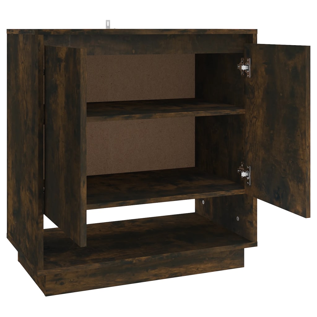 Buffet Chêne fumé 70x41x75 cm Bois d'ingénierie - XIOS