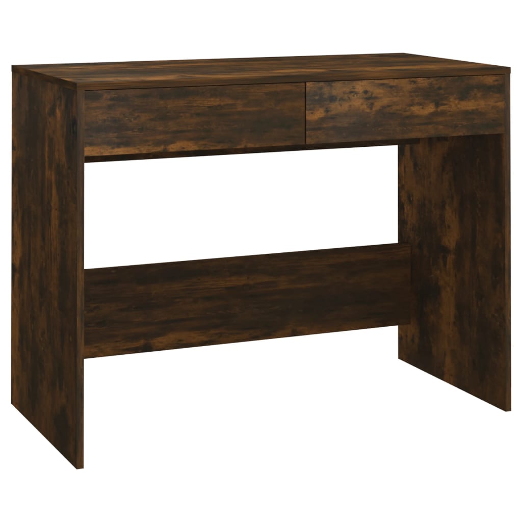 Bureau Chêne fumé 101x50x76,5 cm Aggloméré - XIOS