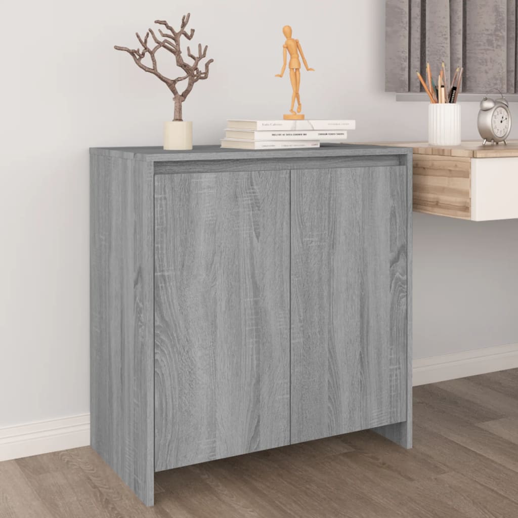 Buffet Sonoma gris 70x41x75 cm Bois d'ingénierie - XIOS