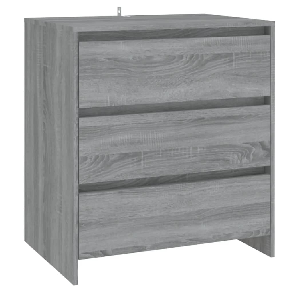 Buffet Sonoma gris 70x41x75 cm Bois d'ingénierie - XIOS