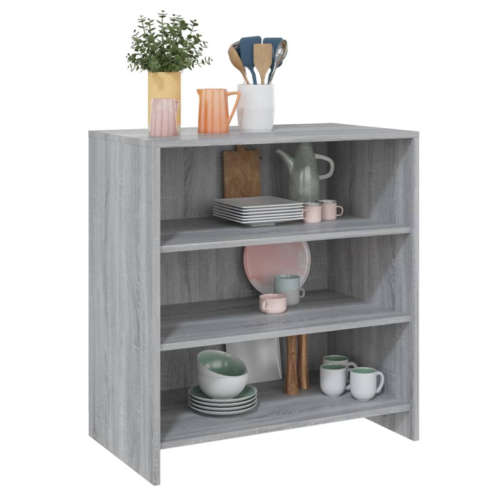 Buffet Sonoma gris 70x40,5x75 cm Bois d'ingénierie - XIOS