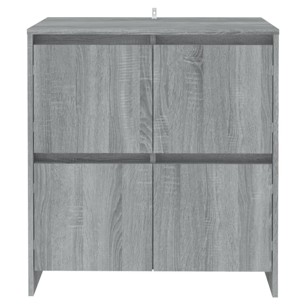 Buffet Sonoma gris 70x41x75 cm Bois d'ingénierie - XIOS