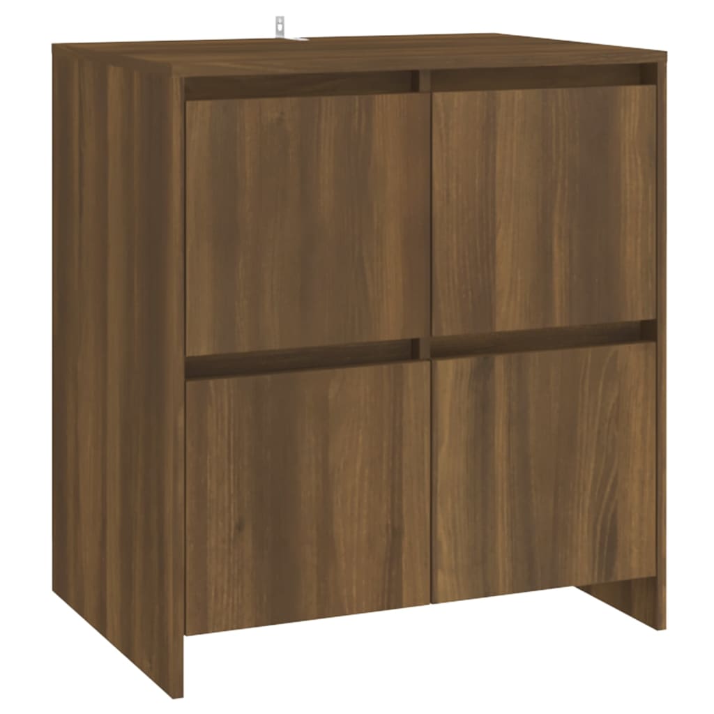 Buffet Chêne marron 70x41x75 cm Bois d'ingénierie - XIOS