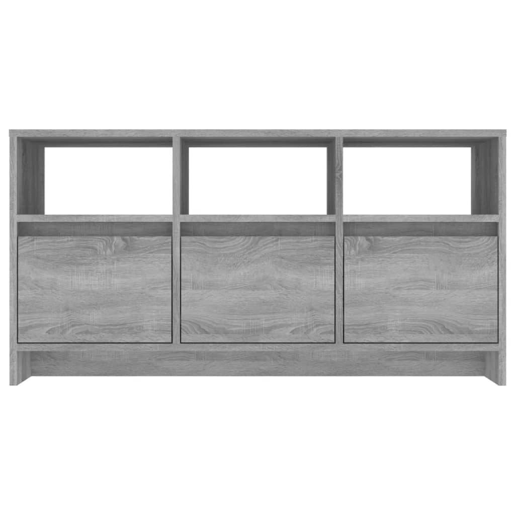Meuble TV Sonoma gris 102x37,5x52,5 cm Bois d'ingénierie