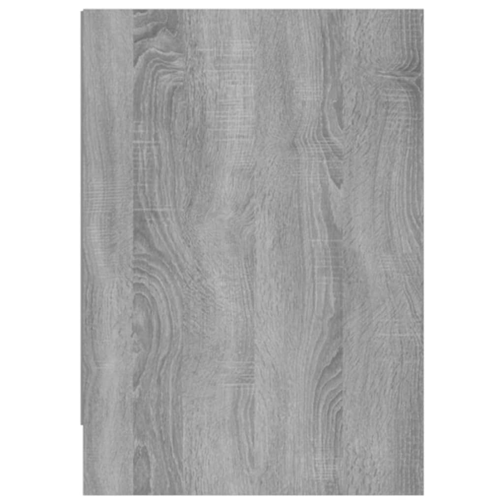 Meuble TV Sonoma gris 146,5x35x50 cm Bois d'ingénierie - XIOS