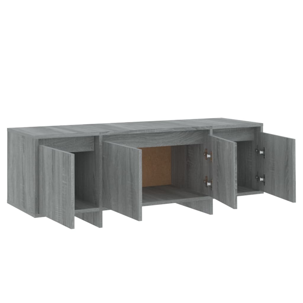 Meuble TV Sonoma gris 120x30x40,5 cm Bois d'ingénierie - XIOS