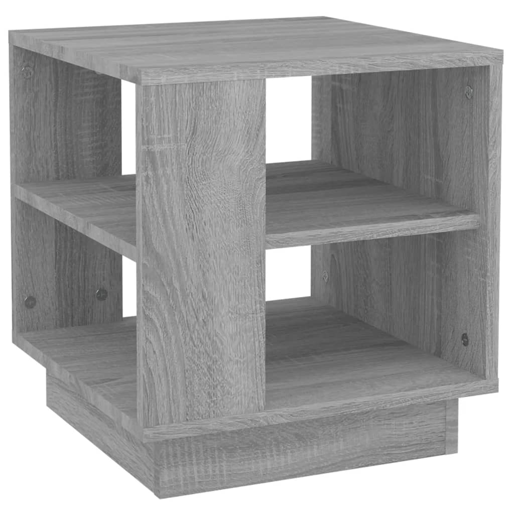 Table basse Sonoma gris 40x40x43 cm Bois d'ingénierie - XIOS
