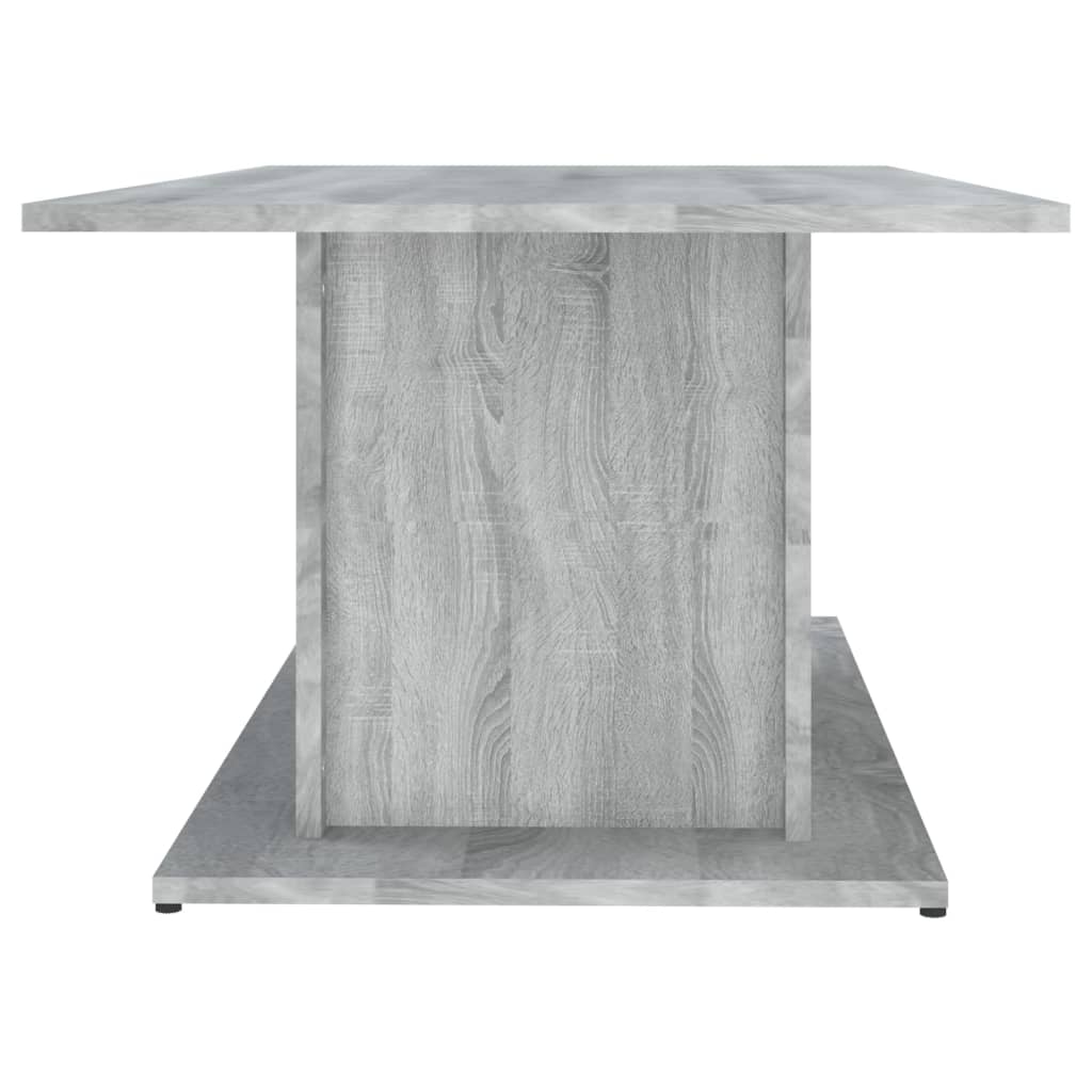 Table basse Sonoma gris 102x55,5x40 cm Bois d'ingénierie - XIOS
