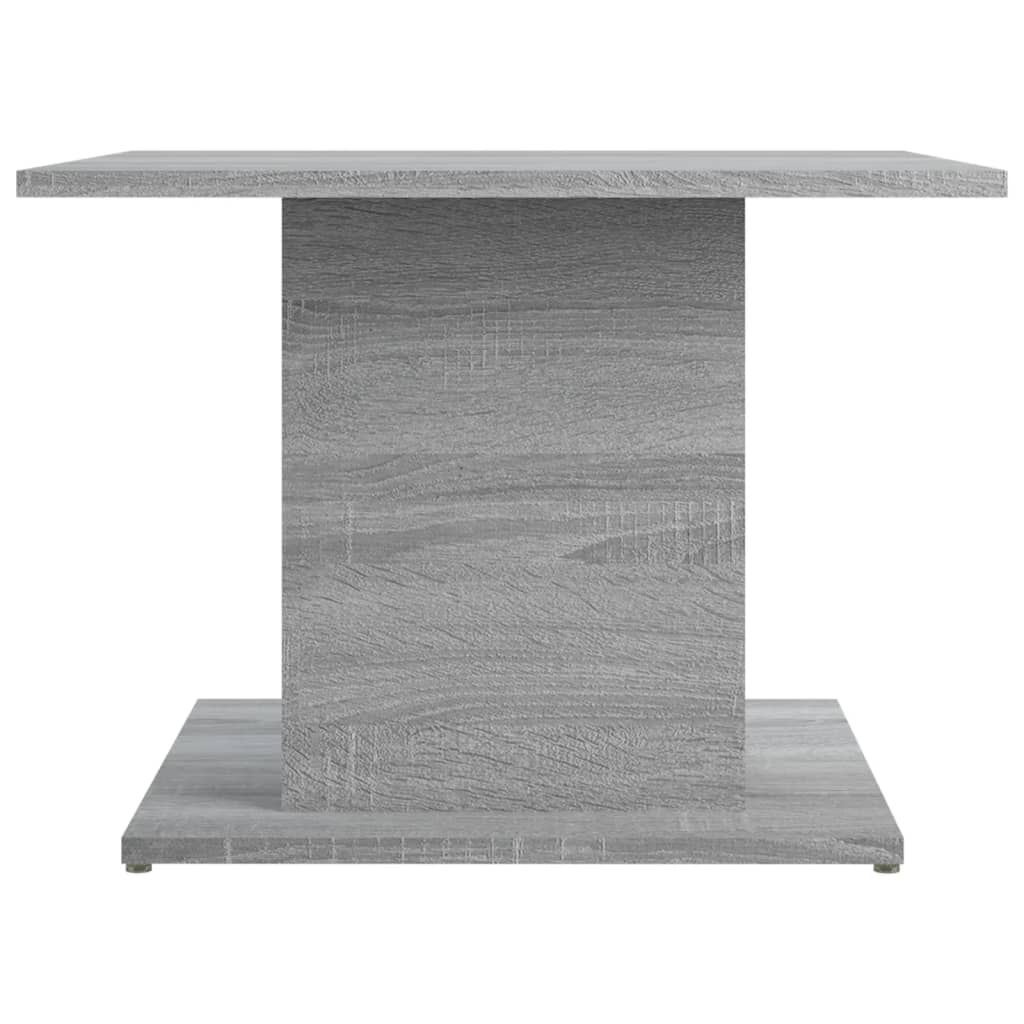 Table basse sonoma gris 55,5x55,5x40 cm bois d'ingénierie - XIOS