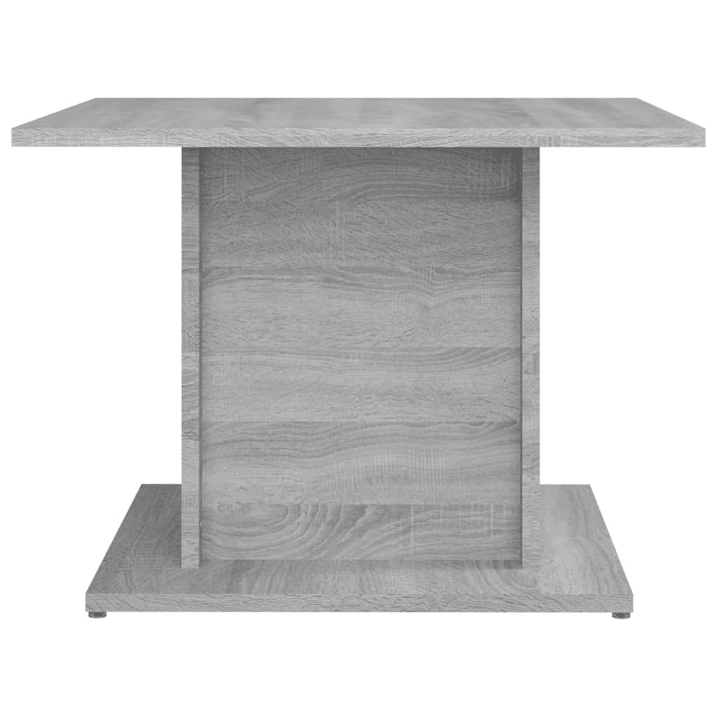 Table basse sonoma gris 55,5x55,5x40 cm bois d'ingénierie - XIOS
