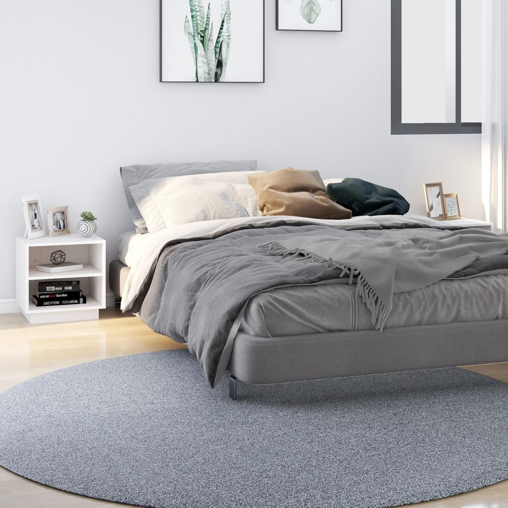 Tables de chevet 2 pcs Blanc 40x34x40 cm Bois de pin solide - XIOS