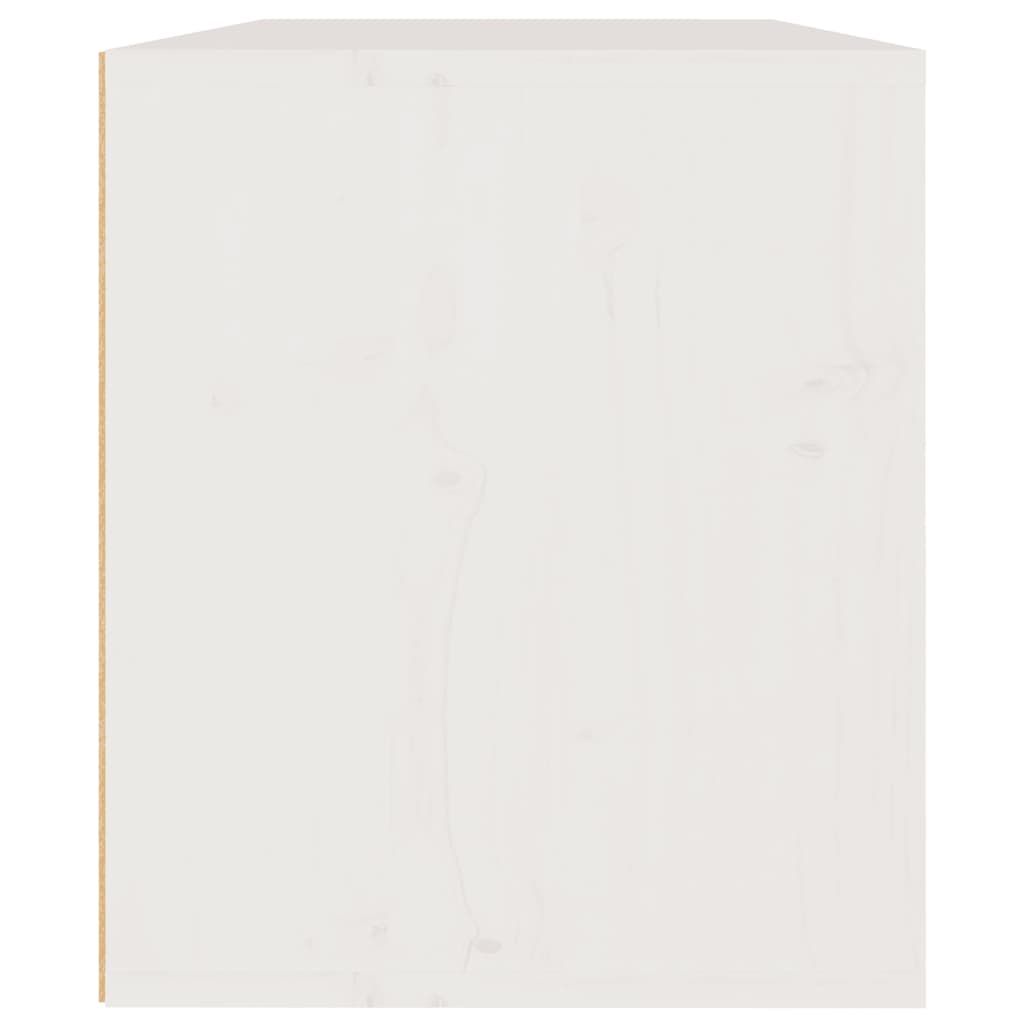Armoire murale Blanc 60x30x35 cm Bois de pin massif - XIOS