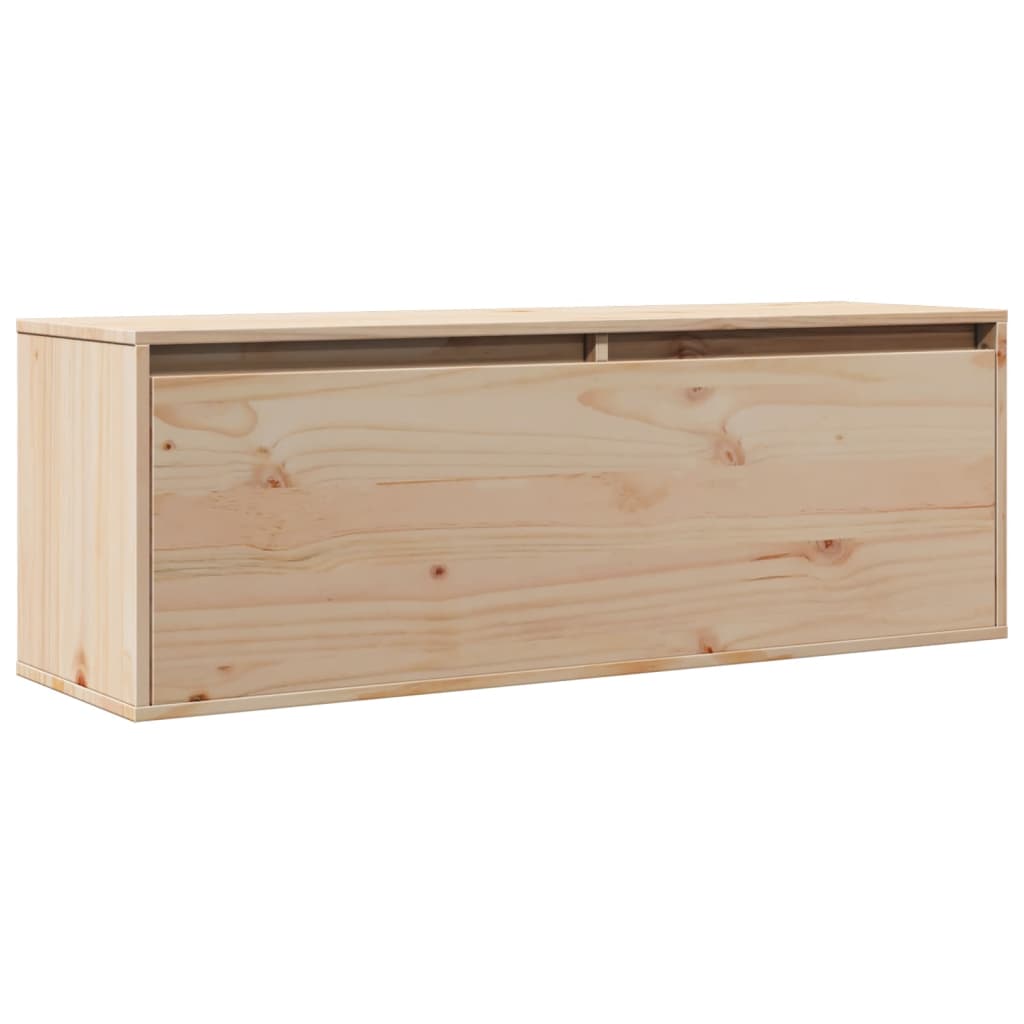Armoire murale 100x30x35 cm Bois de pin massif - XIOS