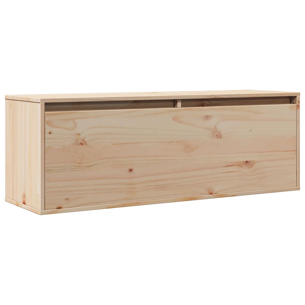 Armoire murale 100x30x35 cm Bois de pin massif - XIOS