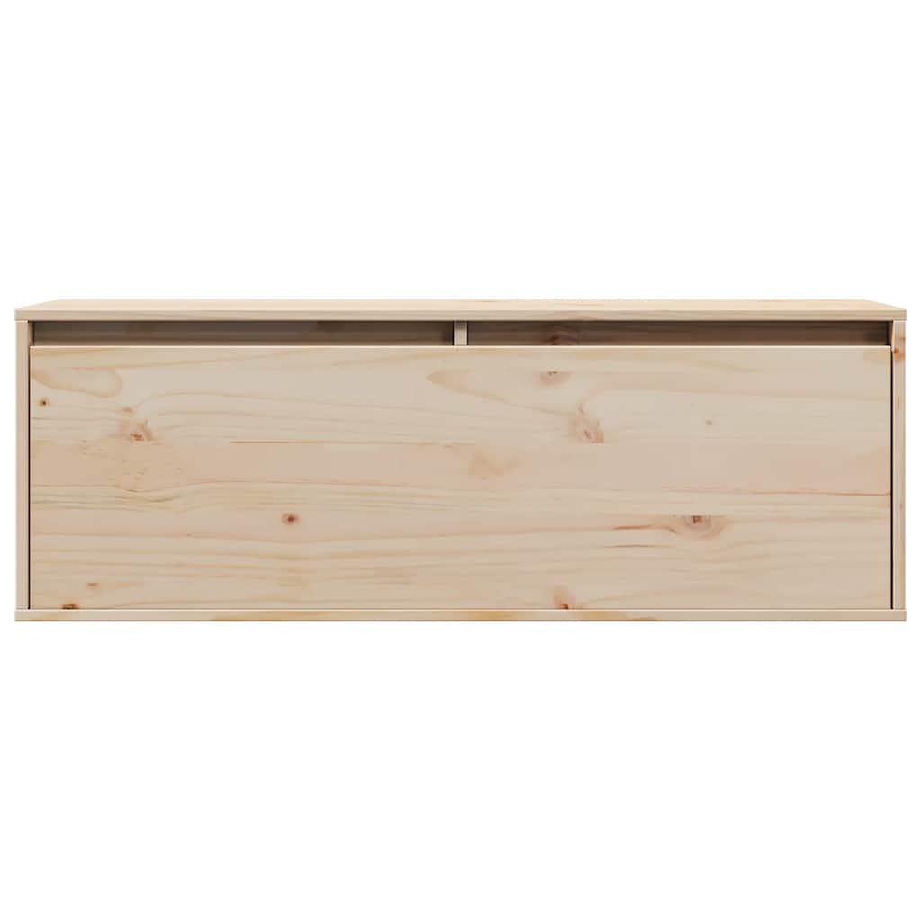 Armoire murale 100x30x35 cm Bois de pin massif - XIOS