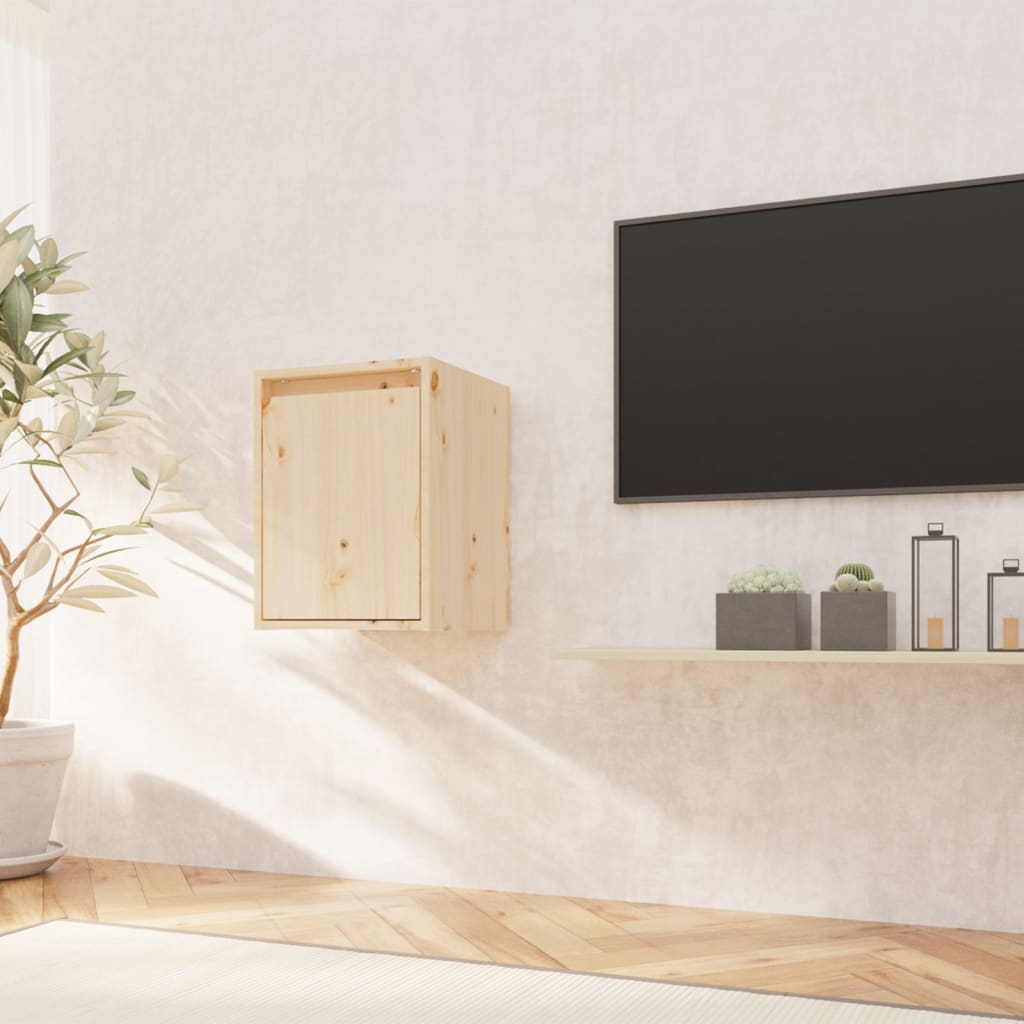 Armoire murale 30x30x40 cm Bois de pin massif - XIOS