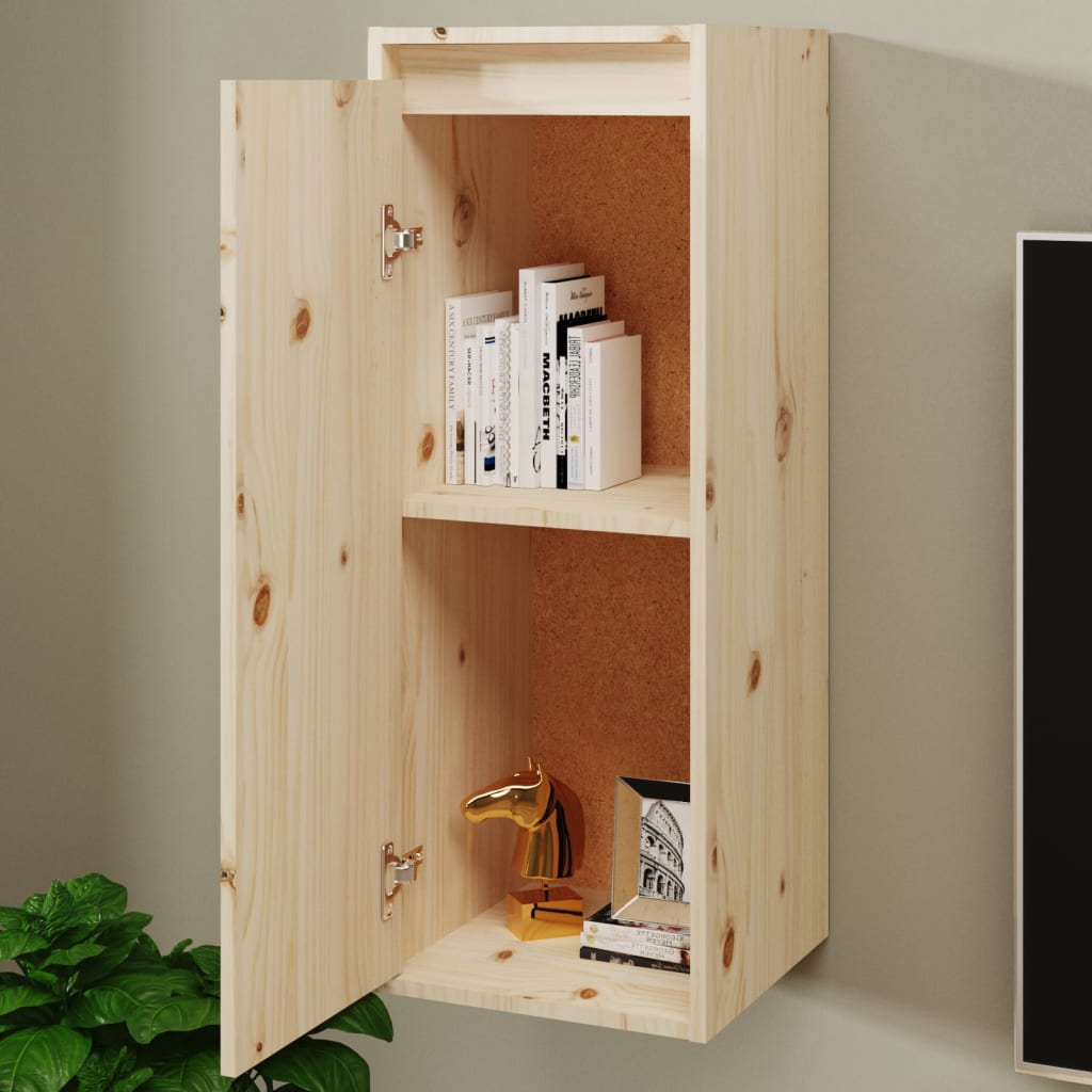 Armoire murale 30x30x80 cm Bois de pin massif - XIOS