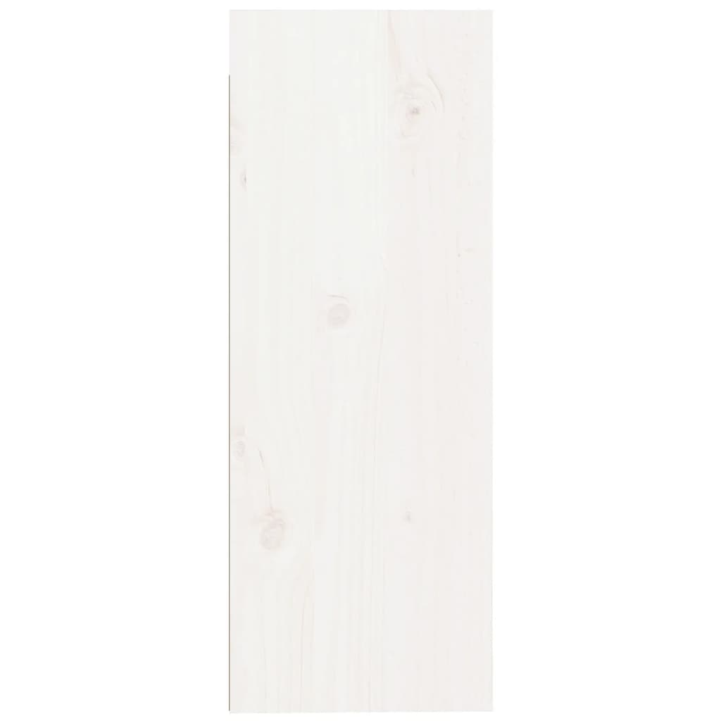 Armoire murale Blanc 30x30x80 cm Bois de pin massif - XIOS