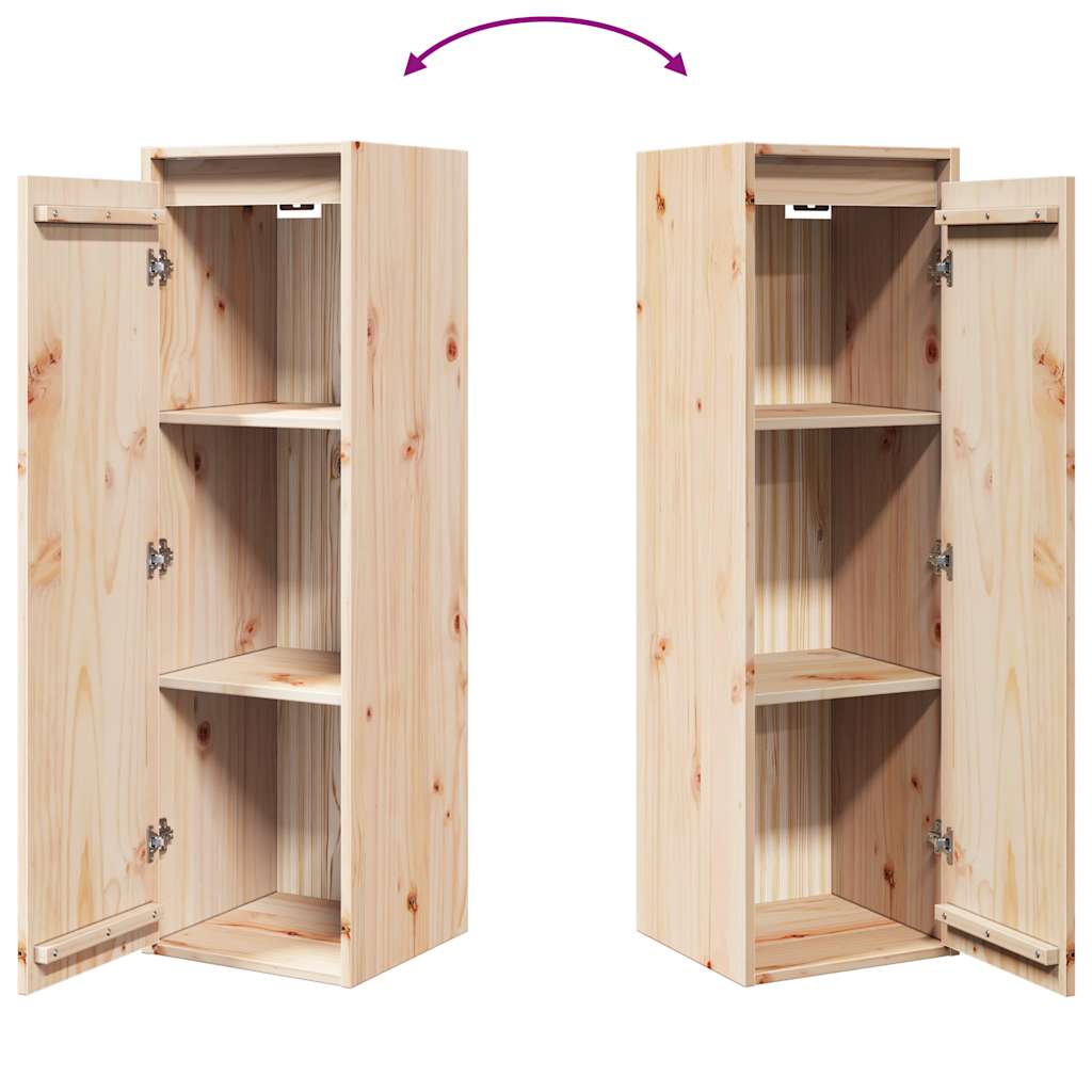 Armoire murale 30x30x100 cm Bois de pin massif - XIOS