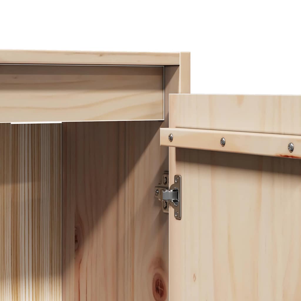 Armoire murale 30x30x100 cm Bois de pin massif - XIOS