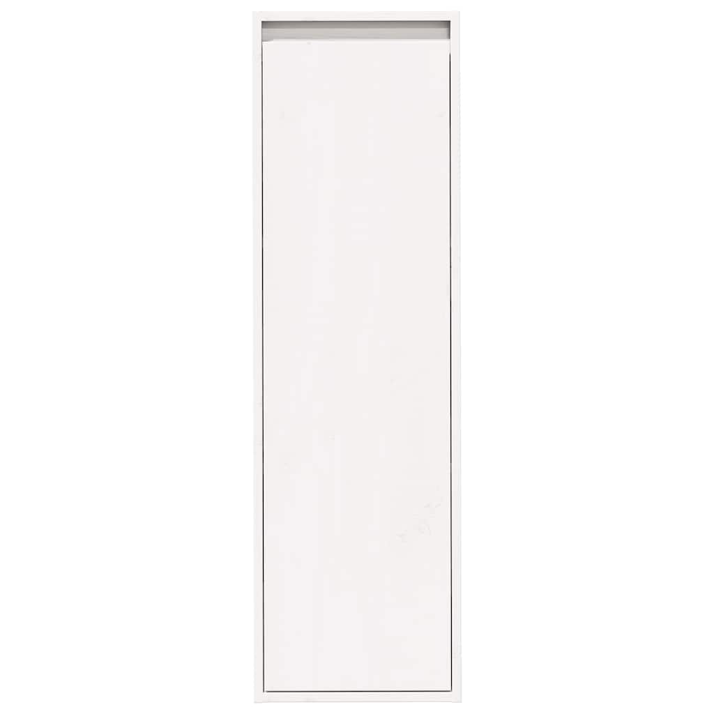 Armoire murale Blanc 30x30x100 cm Bois de pin massif - XIOS