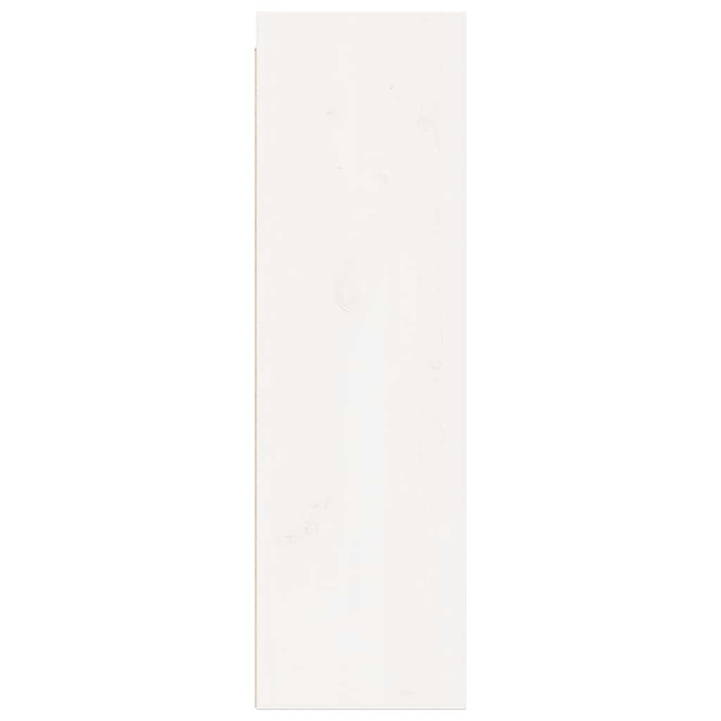 Armoire murale Blanc 30x30x100 cm Bois de pin massif - XIOS