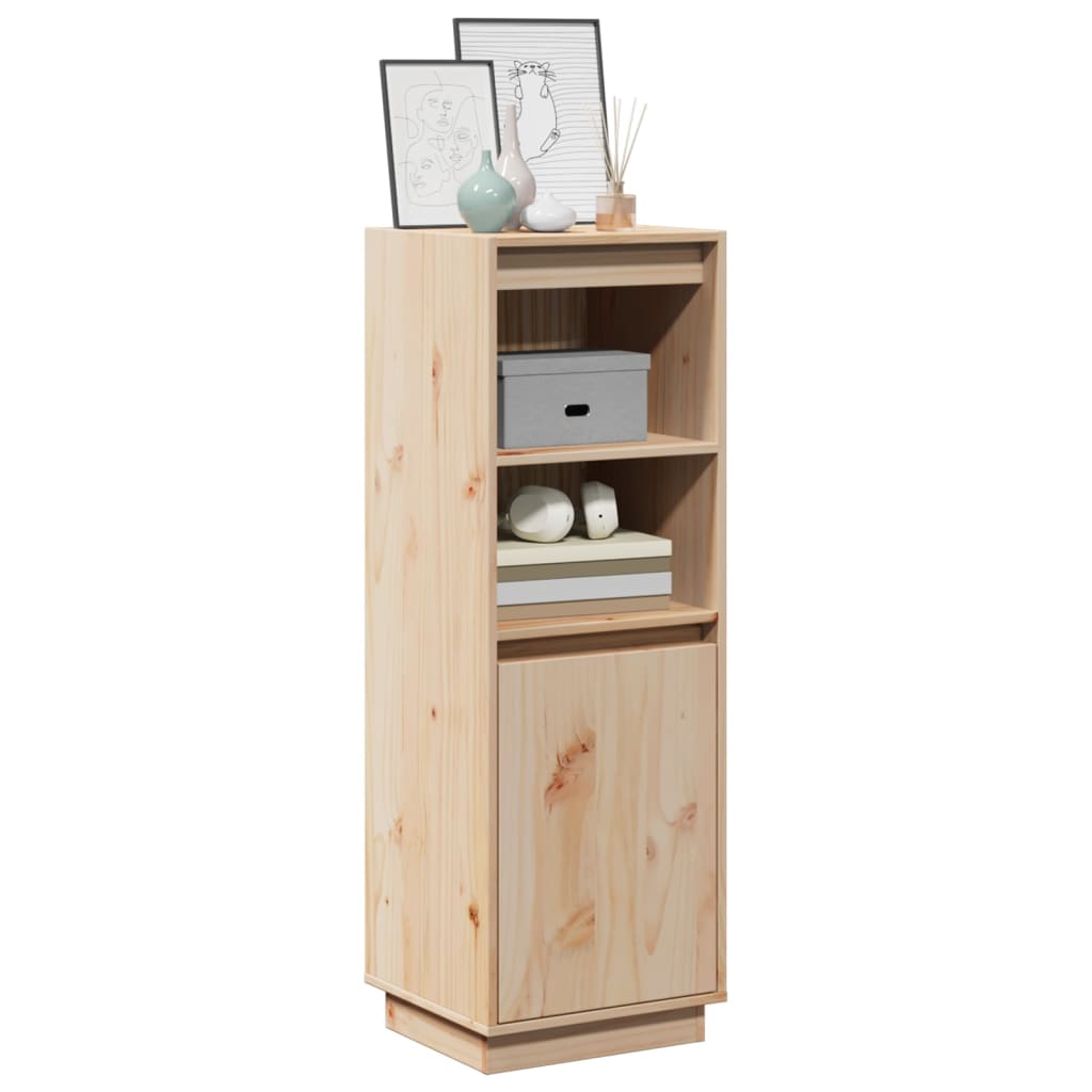 Buffet haut 37x34x110 cm Bois massif de pin - XIOS