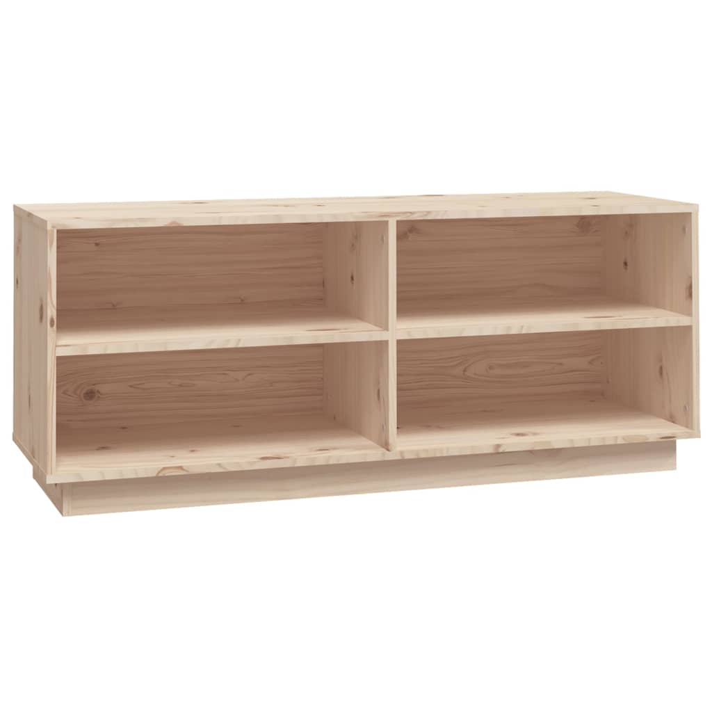 Armoire à chaussures 110x34x45 cm Bois de pin massif - XIOS