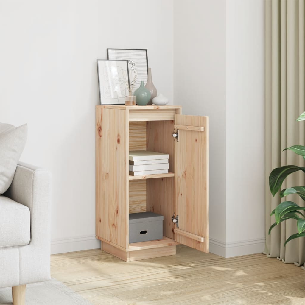 Buffet 31,5x34x75 cm Bois massif de pin - XIOS