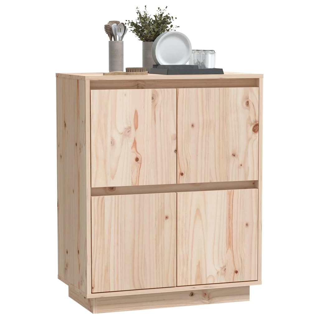 Buffet 60x34x75 cm Bois massif de pin - XIOS