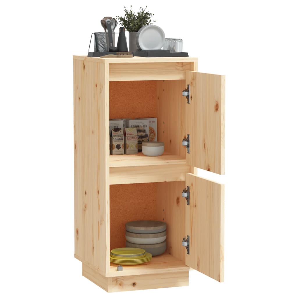 Buffet 31,5x34x75 cm Bois massif de pin - XIOS