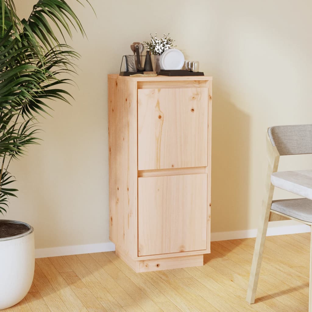Buffet 31,5x34x75 cm Bois massif de pin - XIOS