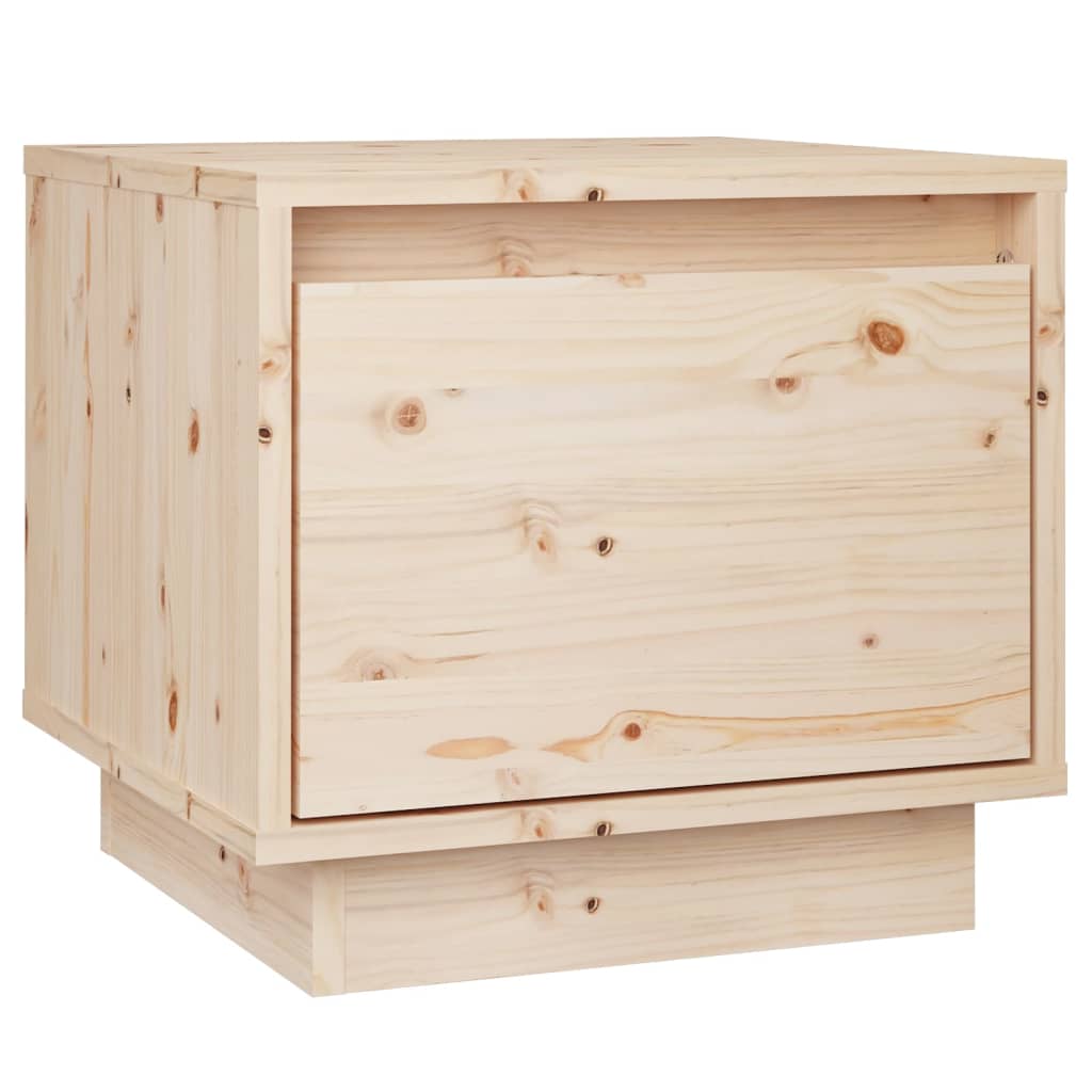 Table de chevet 35x34x32 cm Bois de pin solide - XIOS