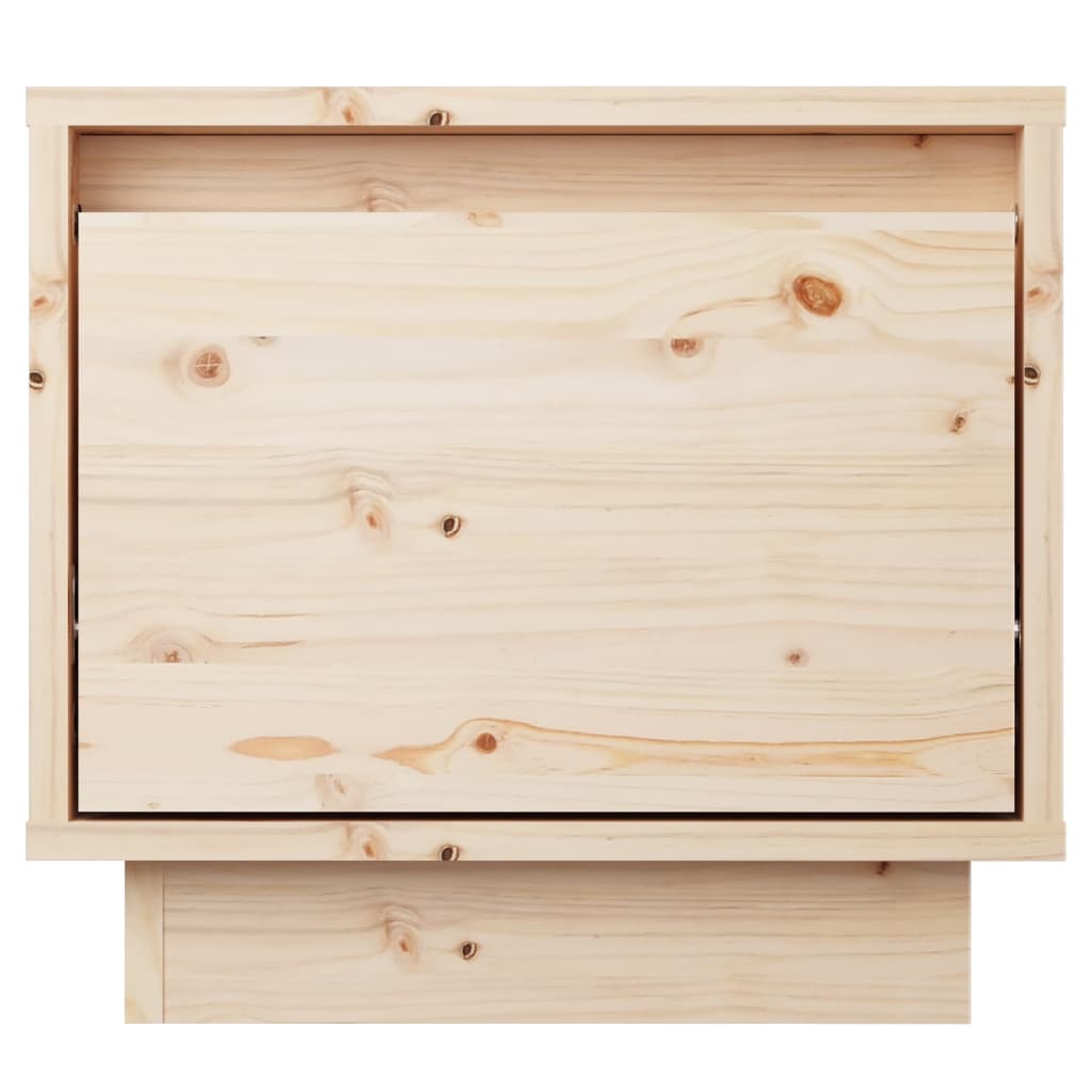 Tables de chevet 2 pcs 35x34x32 cm Bois de pin solide - XIOS