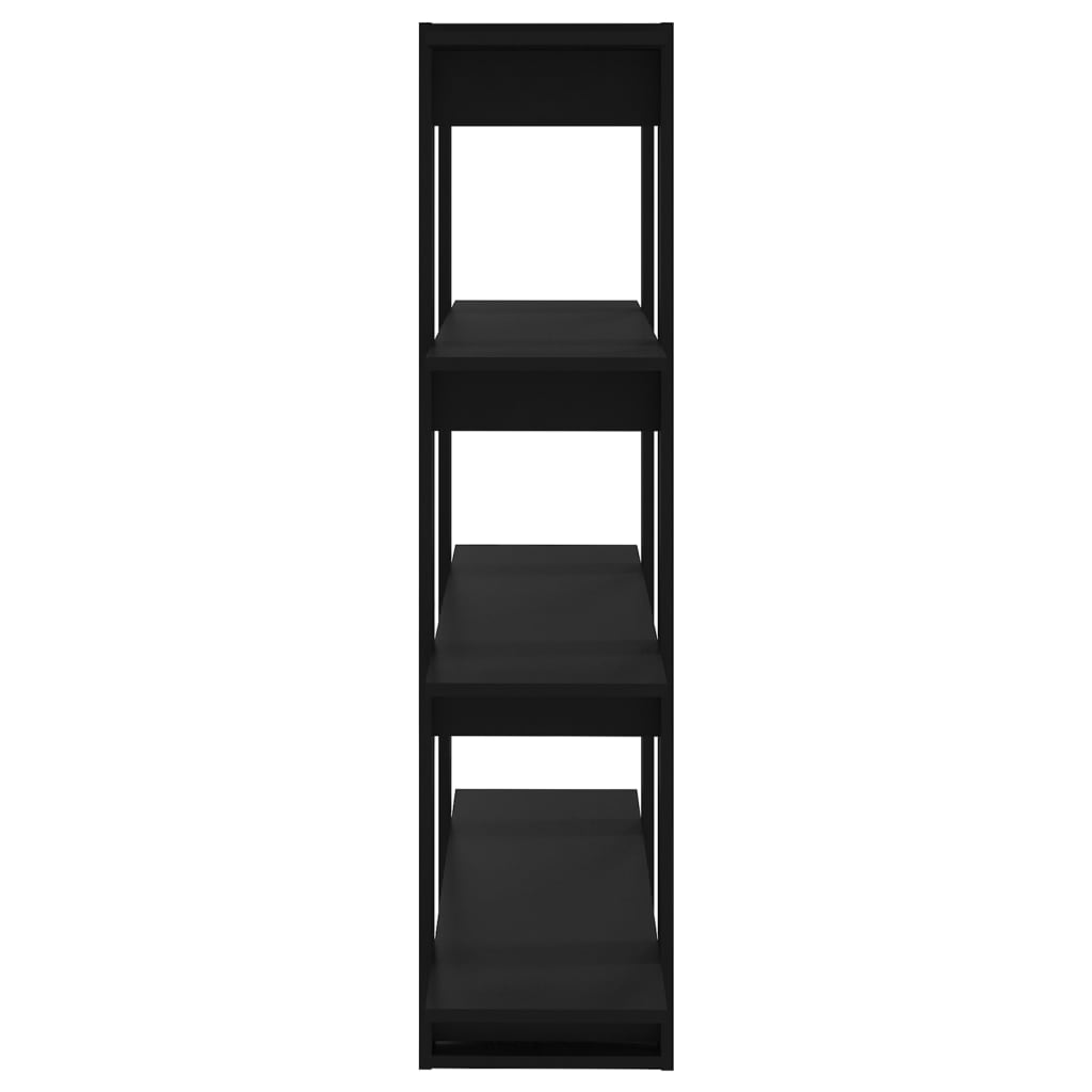 Bibliothèque/Séparateur de pièce Noir 100x30x123,5 cm - XIOS