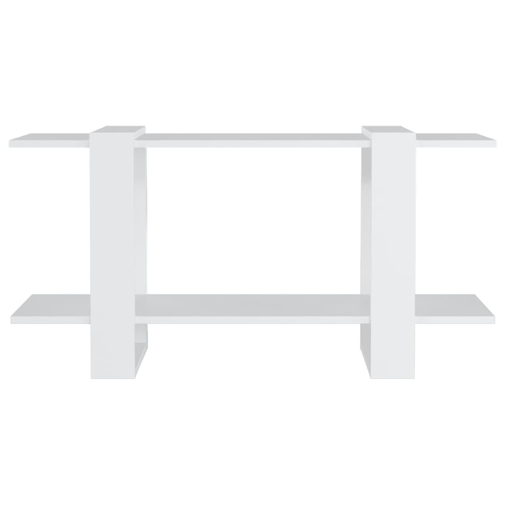 Bibliothèque Blanc 100x30x51 cm Bois d'ingénierie - XIOS