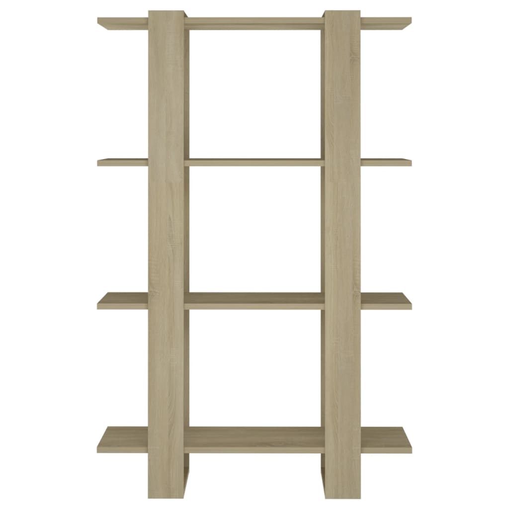 Bibliothèque/Séparateur de pièce Chêne Sonoma 80x30x123,5 cm - XIOS