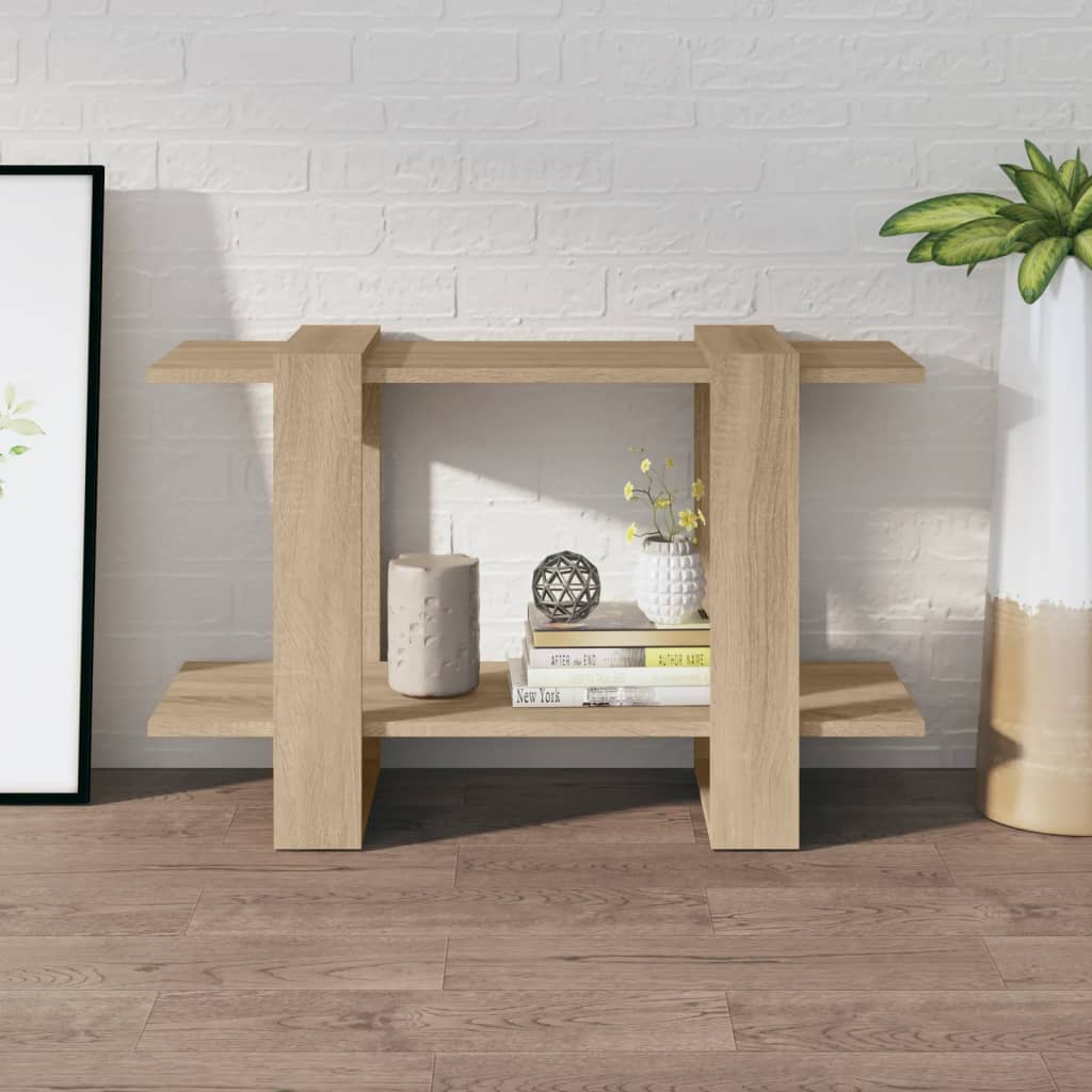 Bibliothèque/Séparateur de pièce Chêne sonoma 80x30x51 cm - XIOS