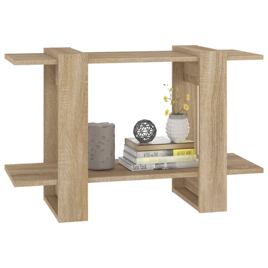 Bibliothèque/Séparateur de pièce Chêne sonoma 80x30x51 cm - XIOS