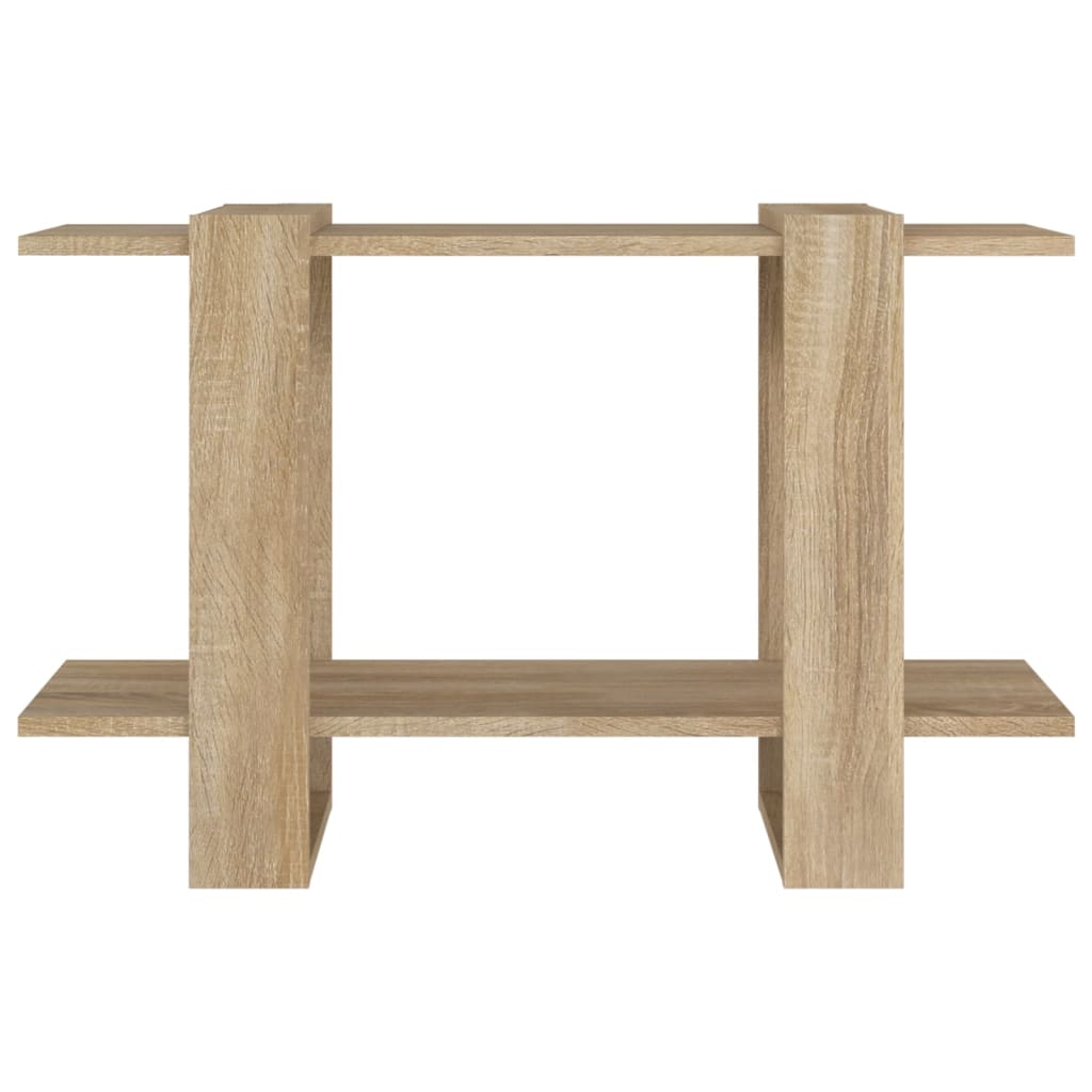 Bibliothèque/Séparateur de pièce Chêne sonoma 80x30x51 cm - XIOS