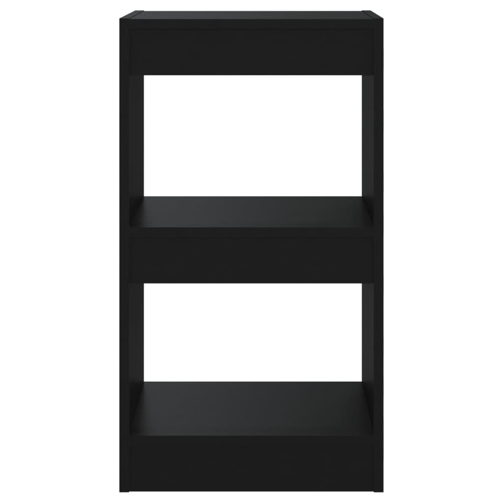 Bibliothèque/Cloison de séparation Noir 40x30x72 cm - XIOS