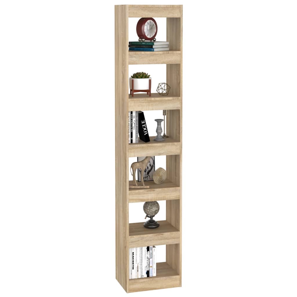 Bibliothèque/Séparateur de pièce Chêne Sonoma 40x30x198 cm - XIOS