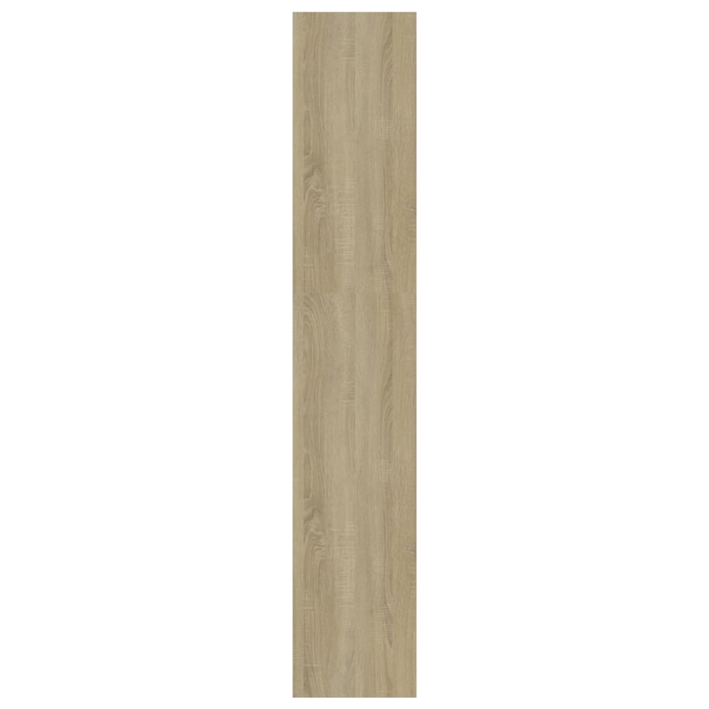 Bibliothèque/séparateur de pièce chêne sonoma bois d'ingénierie - XIOS