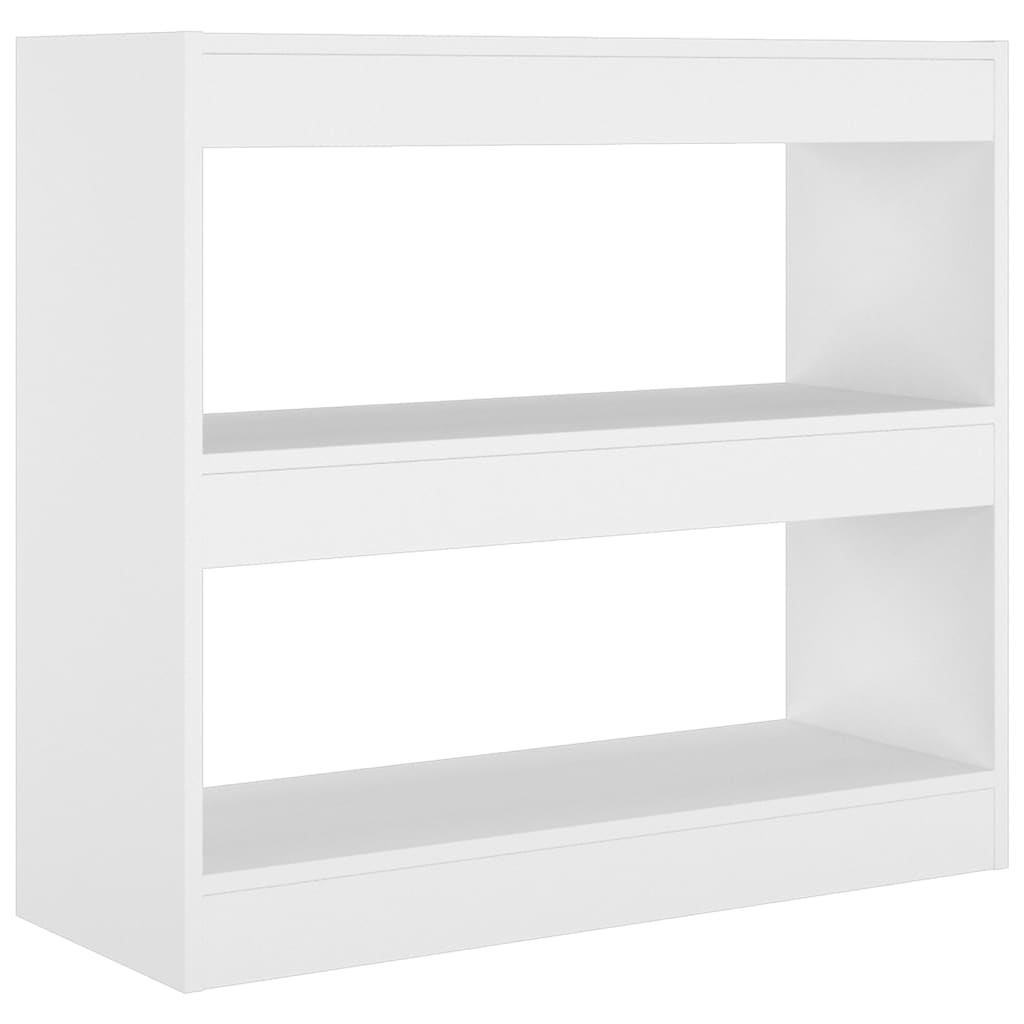 Bibliothèque/Séparateur de pièce Blanc 80x30x72 cm - XIOS