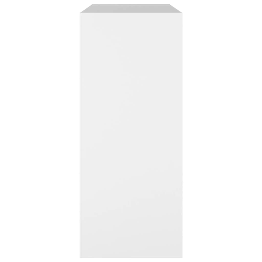 Bibliothèque/Séparateur de pièce Blanc 80x30x72 cm - XIOS