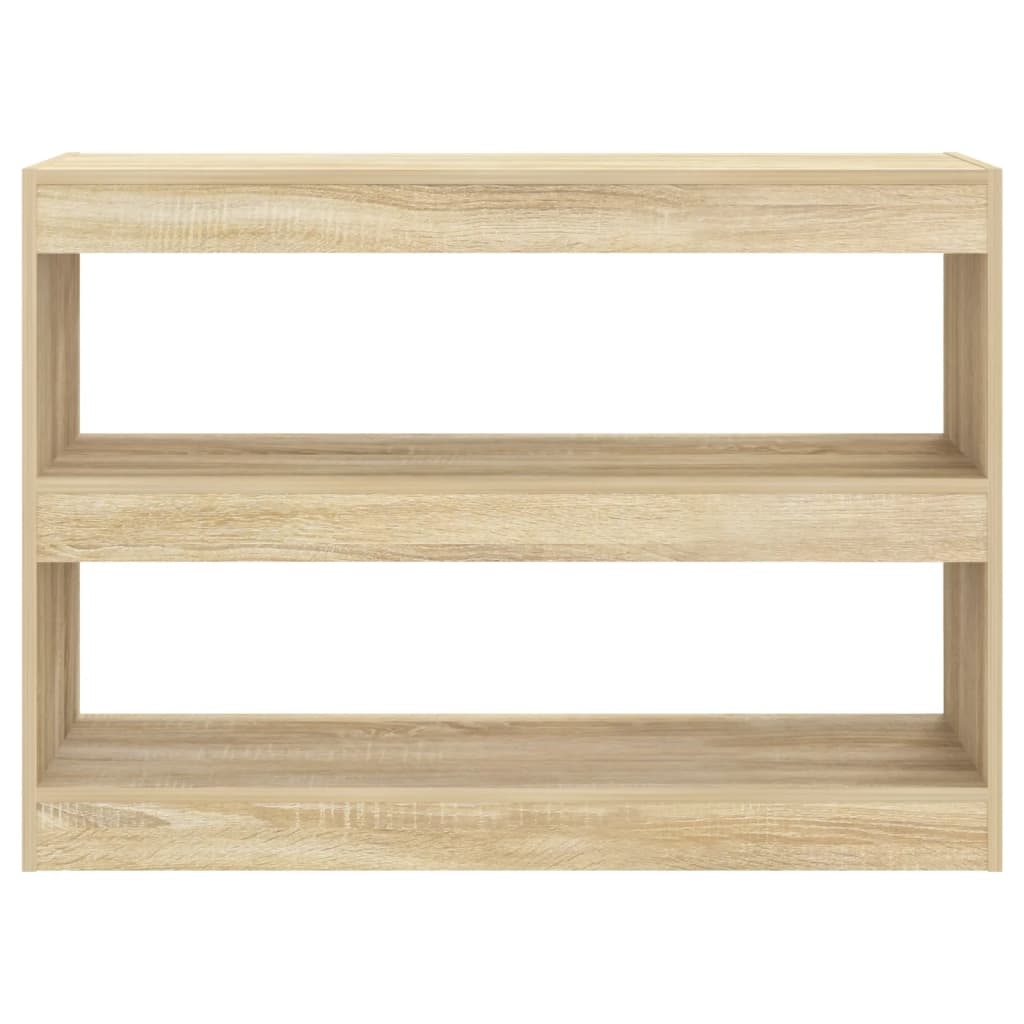 Bibliothèque/Séparateur de pièce chêne sonoma 100x30x72 cm - XIOS