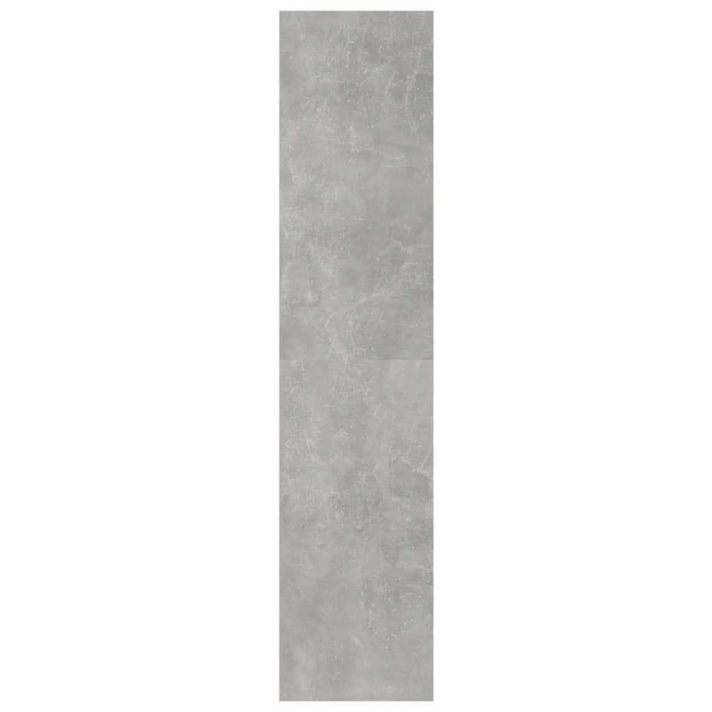 Bibliothèque/Séparateur de pièce Gris béton 100x30x135 cm - XIOS