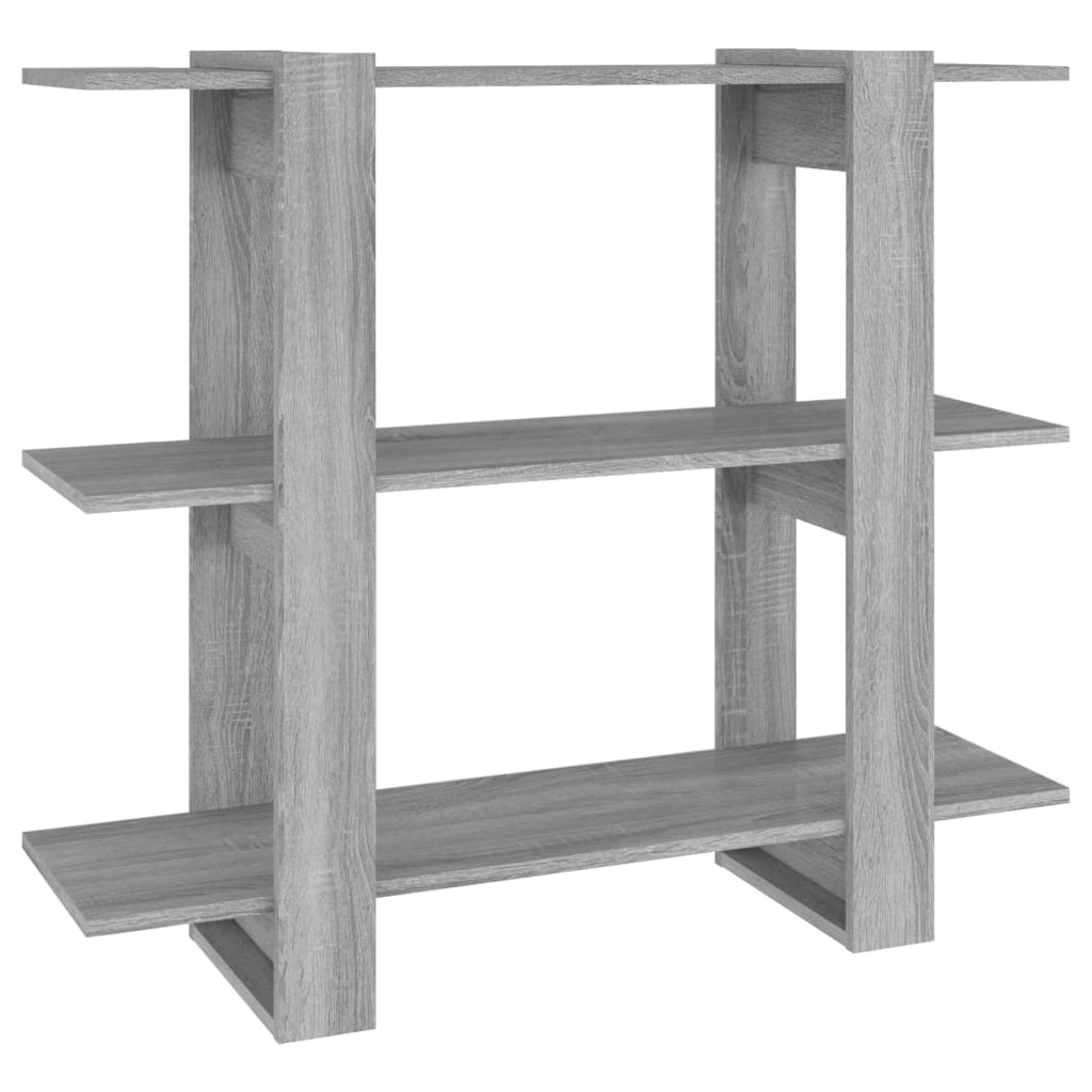 Bibliothèque/Séparateur de pièce Sonoma gris 100x30x87 cm - XIOS